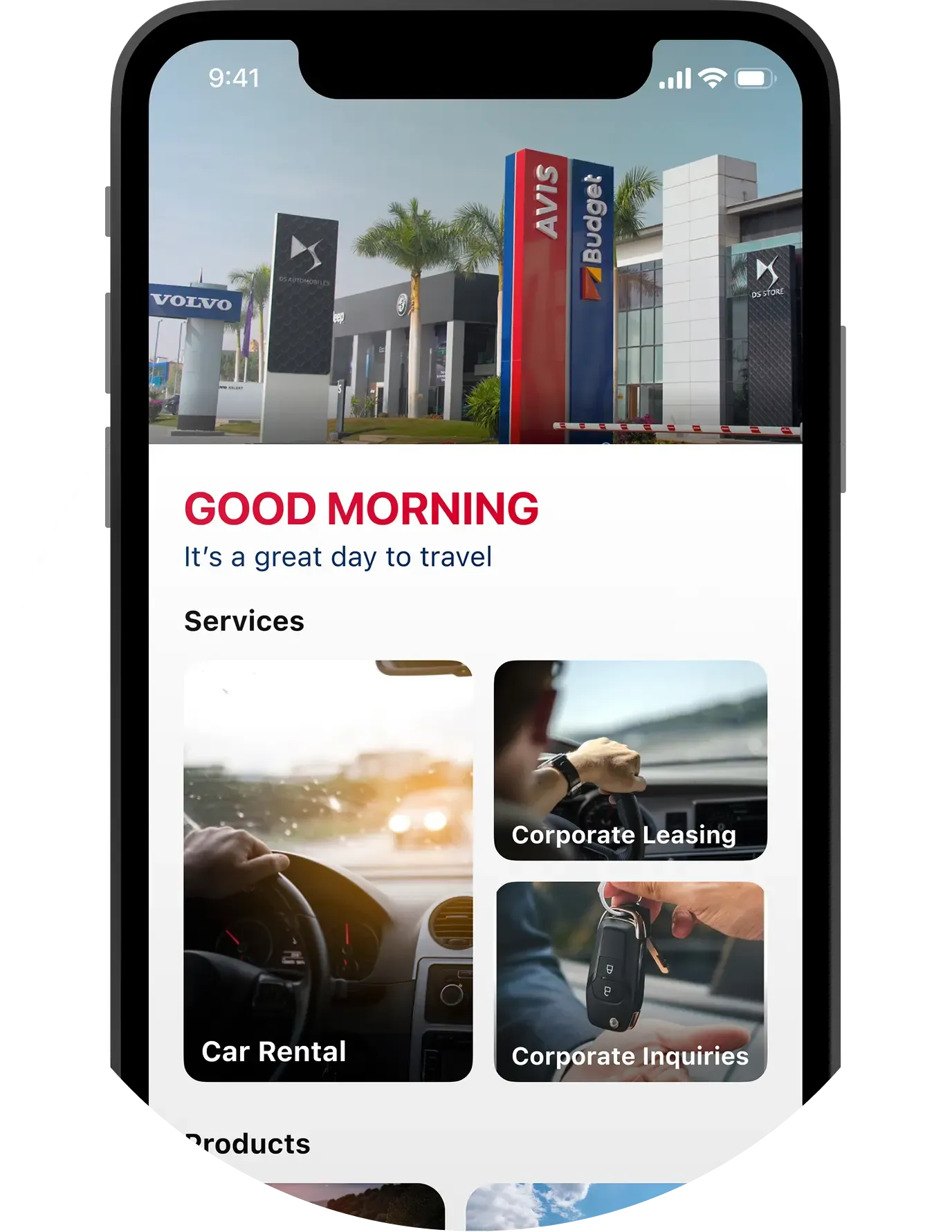 Get the Avis Budget Egypt App